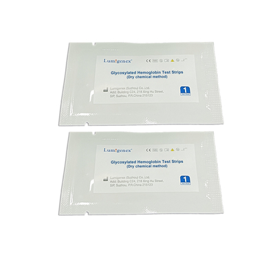 CE / ISO13485는 24 달 판매 수명과의 HbA1C 신속 시험 스트립을 증명했습니다