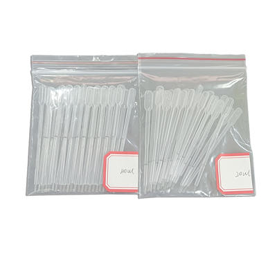 USP 승인 LDPE 소재 자체 위킹 파스퇴르 모세관 피펫 일회용품