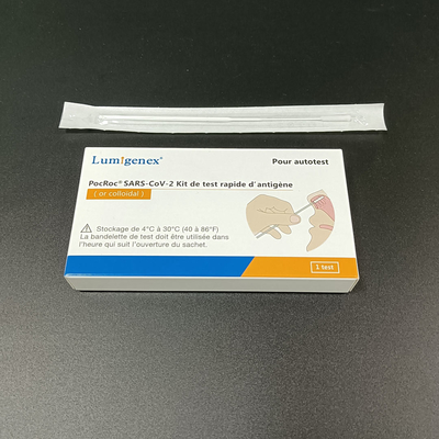 SARS-CoV2용 자동 테스트 Antigen Rapid Test Kit의 개별 패키지