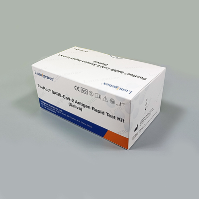 SARS-CoV-2를 위한 의학 진단 타액 항원 급속한 시험 장비 25 조각