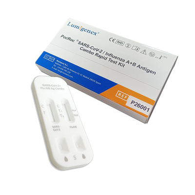 SARS-CoV-2 / 인플루엔자 A+B 항원 콤보 신속 검사 비강 면봉
