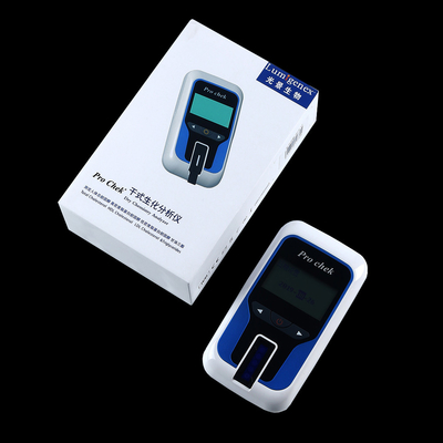 양적 장치 탐지 건식 화학 처리 분석기 피 지질 요산 크레아티닌 케톤 본체 HbA1C 포도당 시험 CE 앱