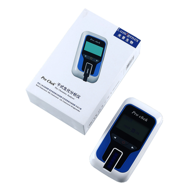 의료 테스트 장치 건식 화학 처리 분석기 HbA1C 글루코스 지질 패널 요산 시험의 양에 관한 점
