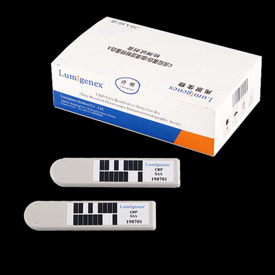 고감도 TRFIA 혈청 아밀로이드 A(SAA)POC 테스트 키트 ISO13485 인증 면역 분석 형광 프로브