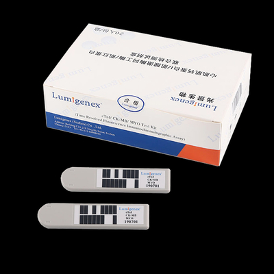 크레아틴 키나아제 동위 효소 / 미오글로빈 신속 시험 장비 심장의 트로포닌 I (cTnI/CK-MB/Myo)