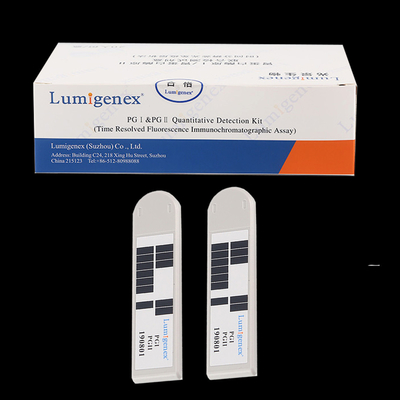 위 기능 Pepsinogen I / Pepsinogen II (PGI / PGII) Combo Test Kit 전혈 검사 폐 감염 진단