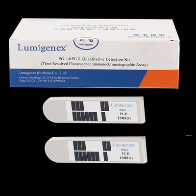 위 기능 Pepsinogen I / Pepsinogen II (PGI / PGII) Combo Test Kit 전혈 검사 폐 감염 진단