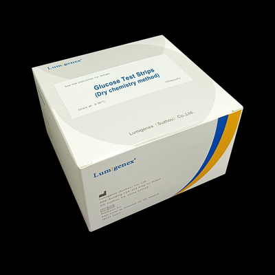 Lumigenex 포도당 ISO13485를 위한 포도당 시험 지구 건조 화학 물질 방법