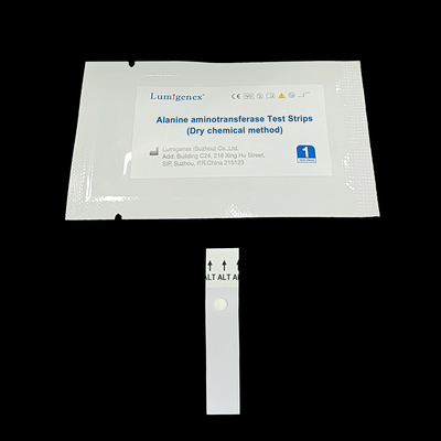 IVD 테스트 시약 Alanine Aminotransferase 테스트 스트립 생화학 분석기