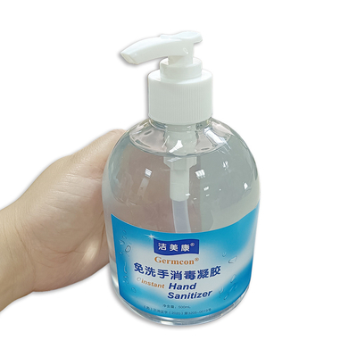 비타민 E 75% 알콜로 습기를 공급하는 500mL 손 소독제는 소독합니다