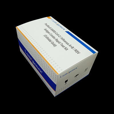가정용을 위한 인플루엔자 A+B / RSV 항원 캄보 신속 시험 장비 Covid-19 아교질금 시험 카세트