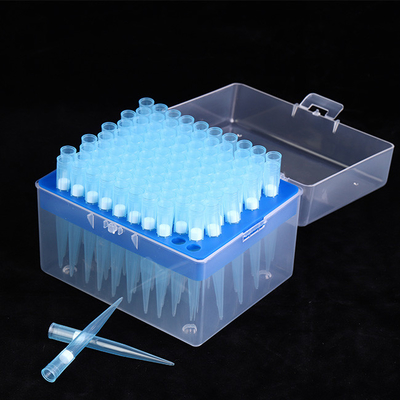ISO13485 멸균 필터 일회용 피펫 팁 과학 등급