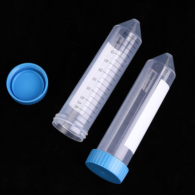 실험실 PCR 소모품 50ml 원뿔 분리기 관 ISO13485는 찬성했습니다