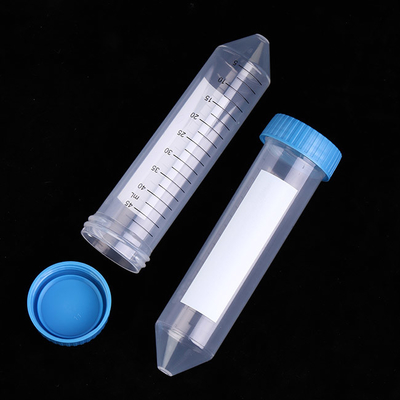 실험실 PCR 소모품 50ml 원뿔 분리기 관 ISO13485는 찬성했습니다