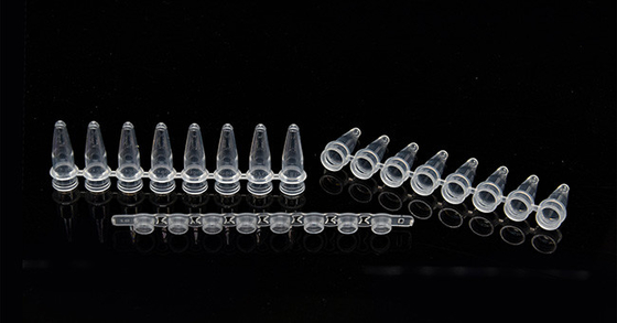 0.2ml 8 스트립 PCR 튜브