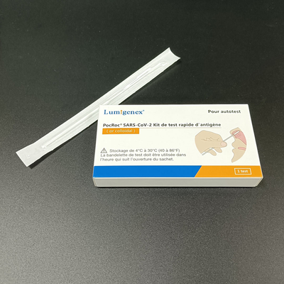 SARS-CoV2용 자동 테스트 Antigen Rapid Test Kit의 개별 패키지