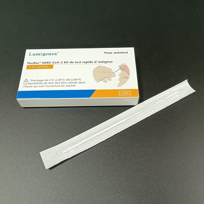 SARS-CoV2용 자동 테스트 Antigen Rapid Test Kit의 개별 패키지