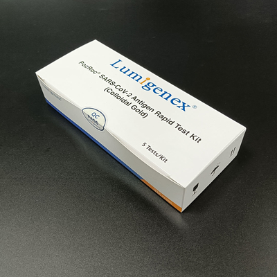 SARS-CoV-2 Antigen Rapid Test Kit의 5가지 테스트 패키지 EU 공통 목록