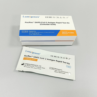 SARS-CoV-2 Antigen Rapid Test Kit의 개별 패키지 유럽 공통 목록