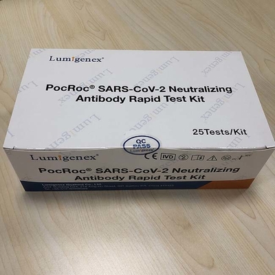 SARS-CoV-2용 손가락 끝 혈액 콜로이드 금 항체 고속 감지 키트 CE