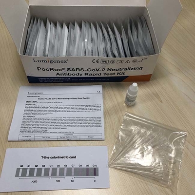 Covid19에 대한 항체 테스트 키트를 중화하는 형광 30분