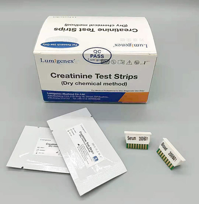 4 분 혈액 크레아티닌 테스트 스트립 ISO13485 승인