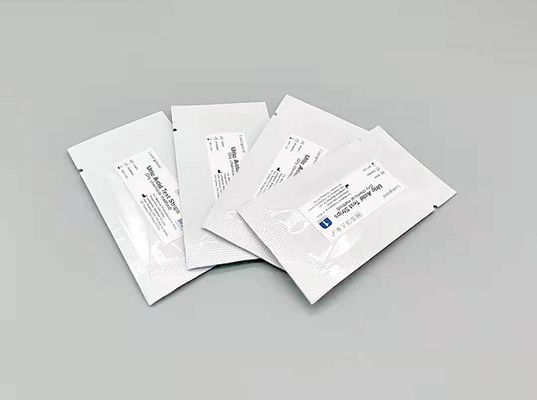 ISO13485 승인된 요산 테스트 스트립 건조 화학 4분
