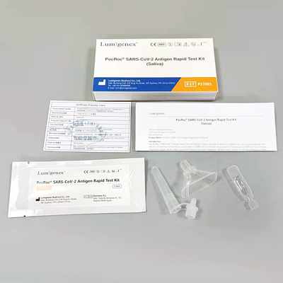 Covid19에 대한 SARS-CoV-2 Antigen Rapid Test Kits(Saliva)의 높은 민감도 및 특이도