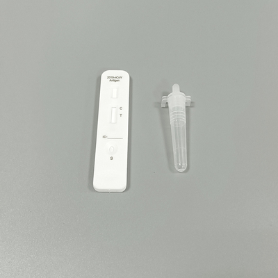 Covid19에 대한 표본 SARS-CoV-2 항원 신속 테스트 키트로서의 타액