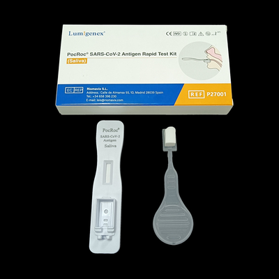 콜로이드 금 민감성 Covid19 항원 신속한 테스트 키트 사탕 과자 면봉